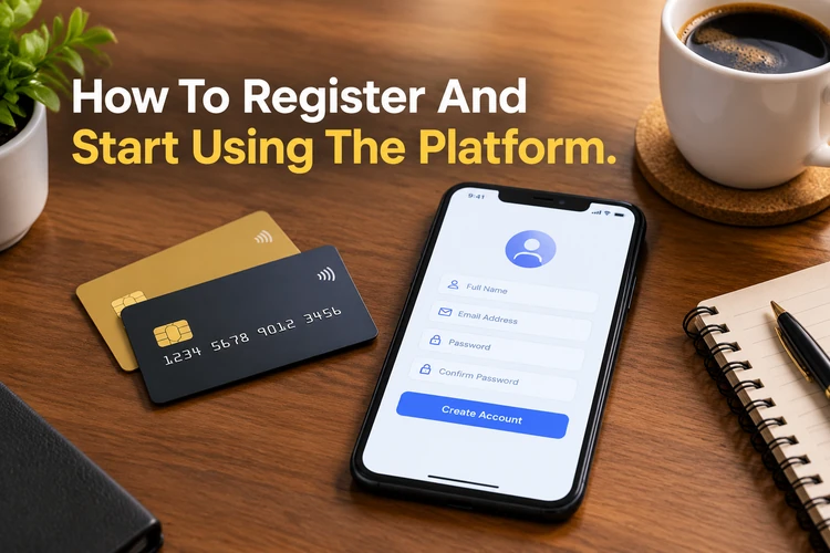 How To Register And Start Using The Platform